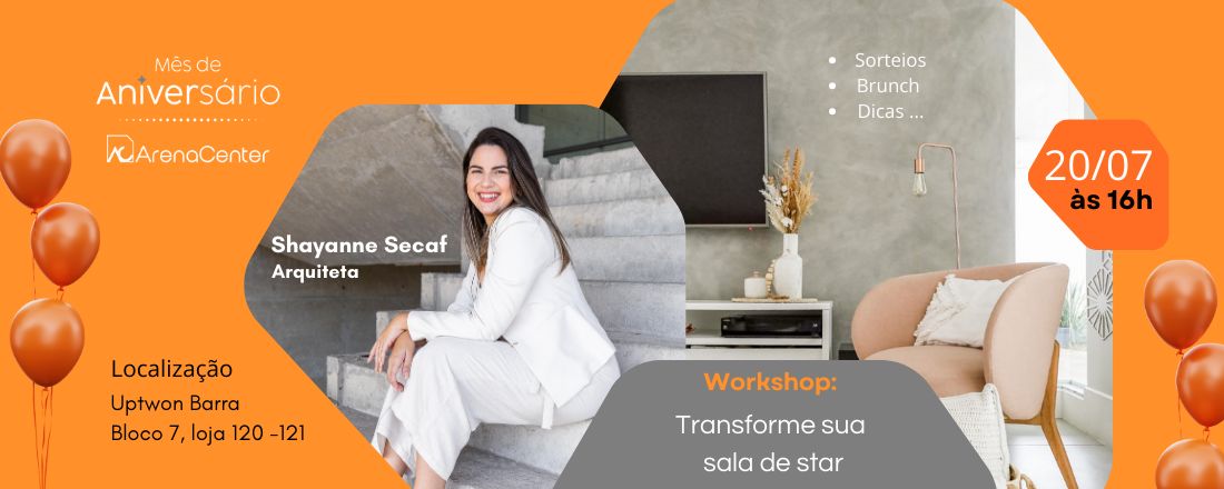 Workshop: Transforme sua sala