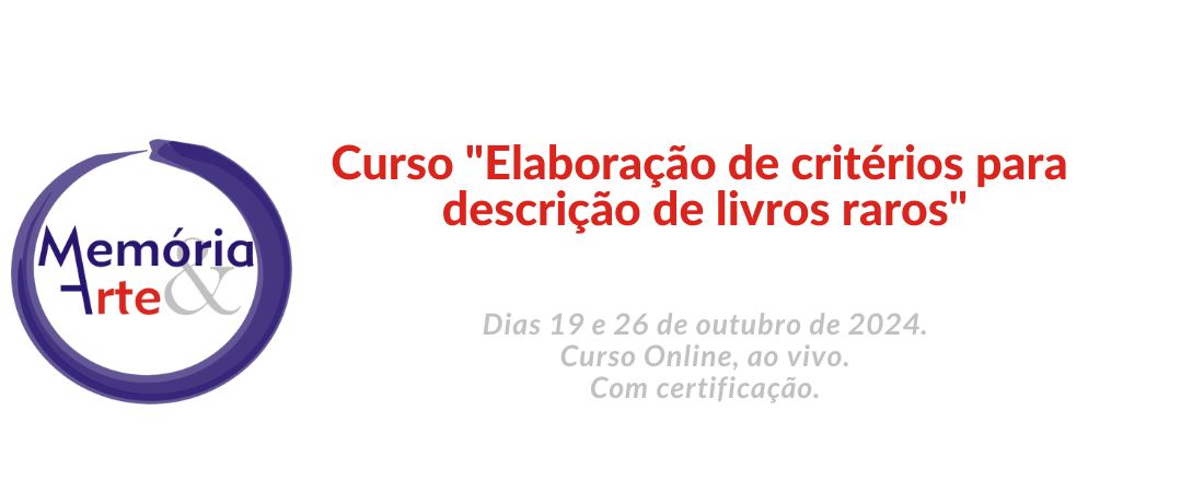 Elaboração de critérios para  descrição de livros raros