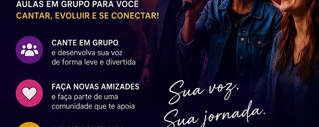 Aula experimental vocal experience