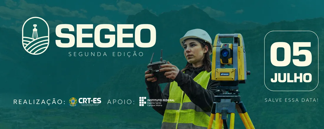 2º SEGEO - Seminário de Georreferenciamento de Imóveis Rurais/Urbanos do CRT-ES