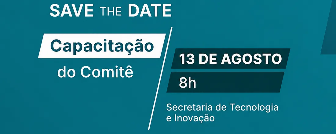 Capacitação Comitê Gestor Municipal