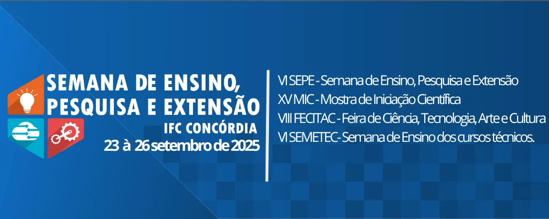 VI SEPE - Semana de Ensino, Pesquisa e Extensão