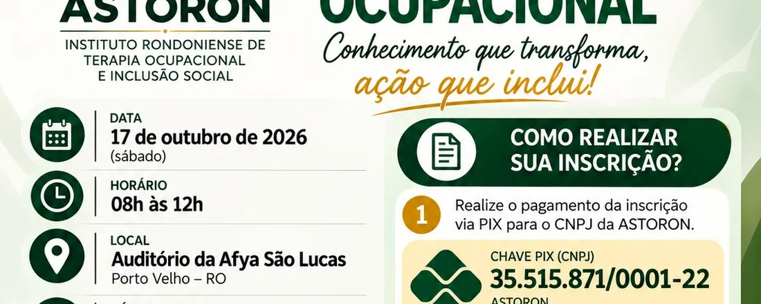 I Workshop de Terapia Ocupacional