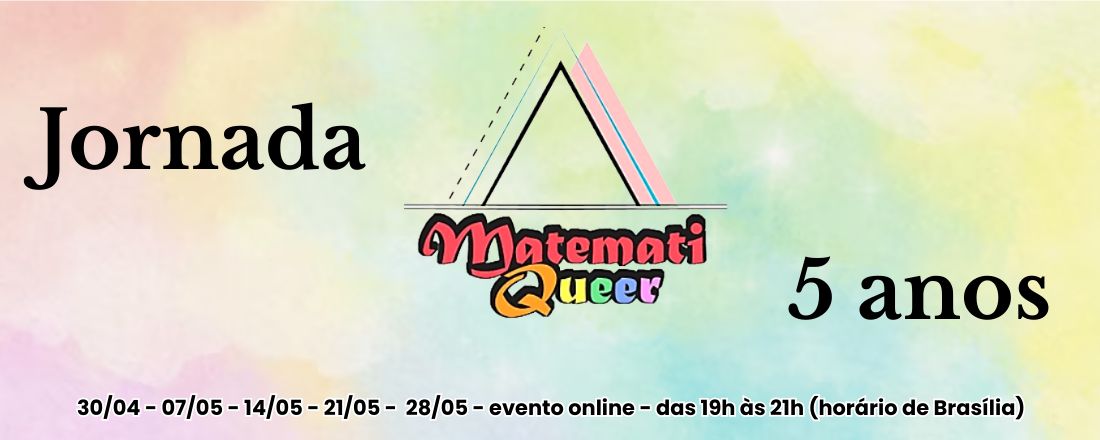 Jornada MatematiQueer 5 anos