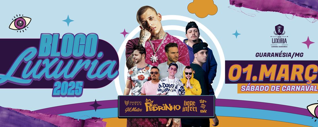 Bloco Luxuria 2025 - MC Pedrinho