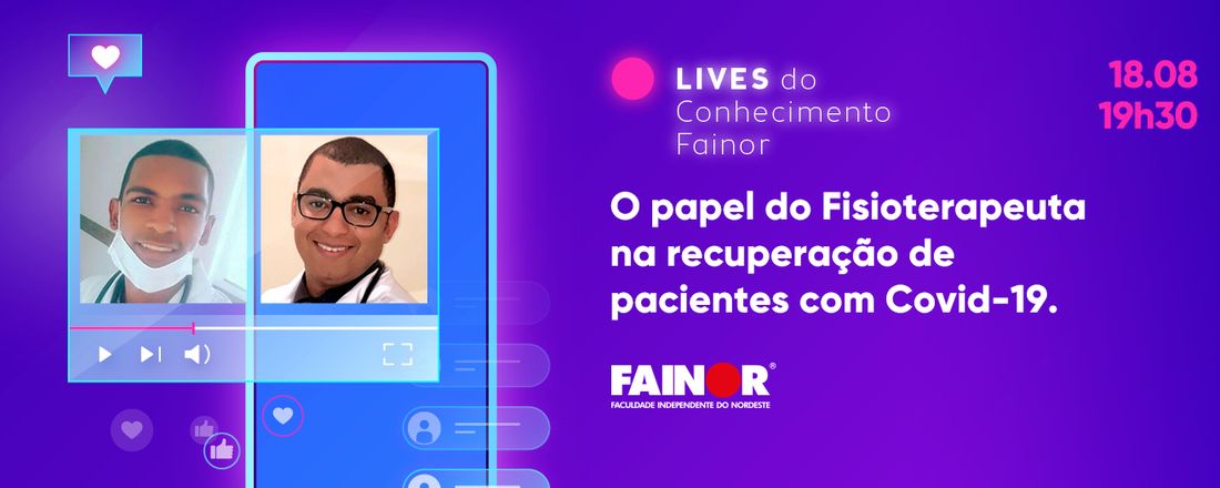 O papel do Fisioterapeuta na recuperação de pacientes com Covid-19