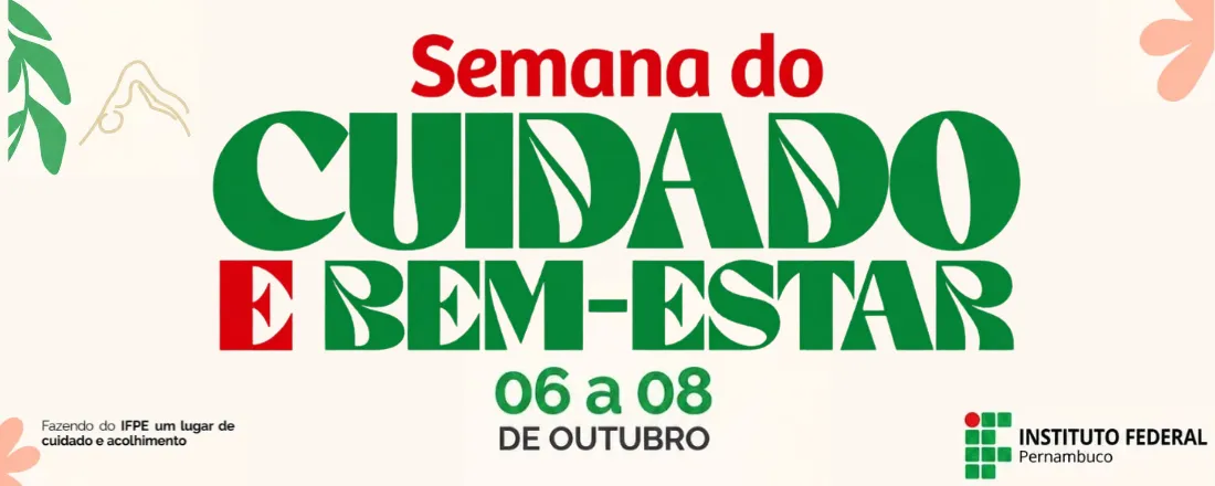 Semana de Cuidado e Bem-estar 2026 |IFPE Campus Recife