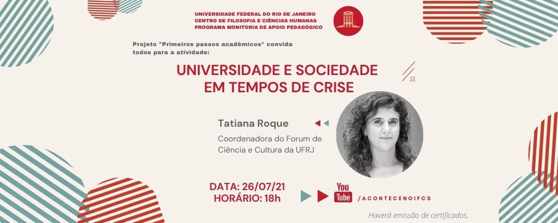 Universidade e Sociedade Em Tempos de Crise