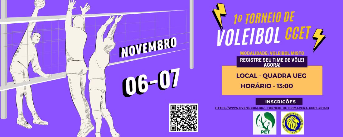 1º Torneio de Voleibol CCET