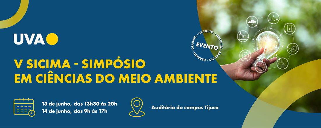 V SICIMA - Simpósio em Ciências do Meio Ambiente