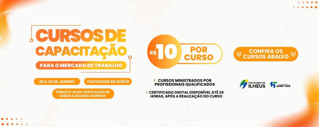 CURSOS DE CAPACITAÇÃO PARA O MERCADO DE TRABALHO