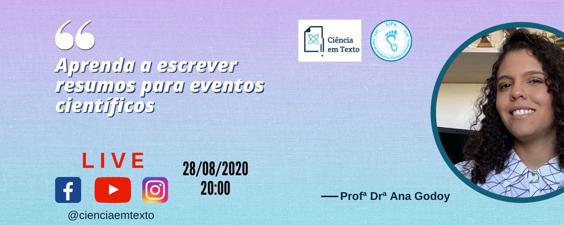 Resumo para eventos científicos: como escrever ?