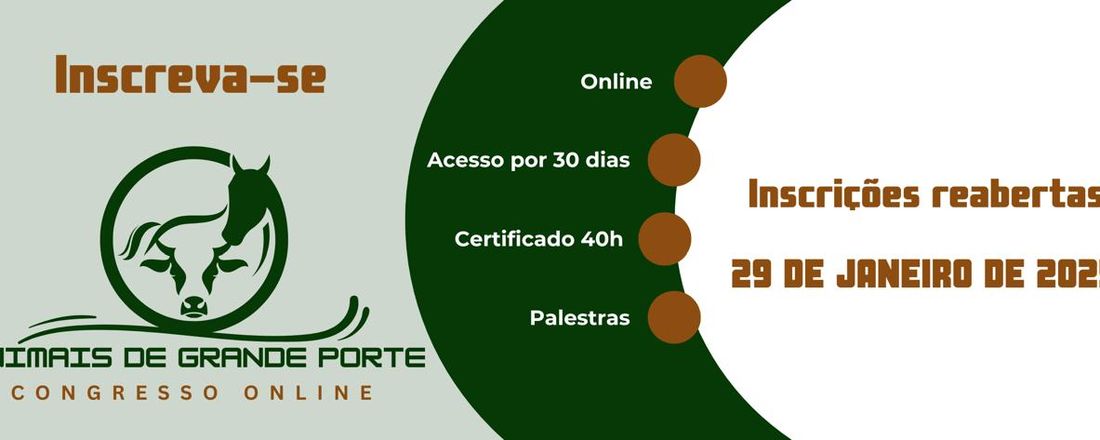 Congresso Online de Animais de Grande Porte