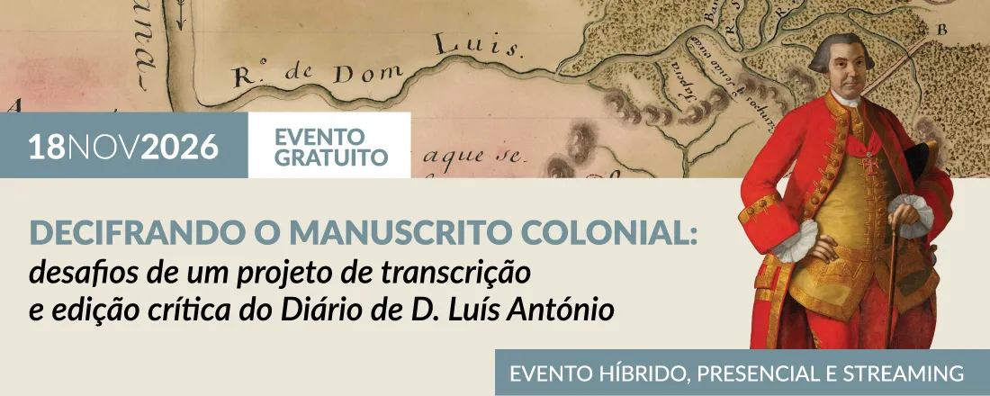 Decifrando o manuscrito colonial: desafios de um projeto de transcrição e edição crítica do Diário de D. Luís António