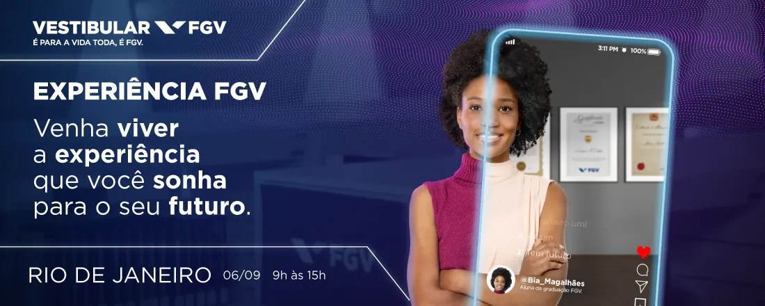 Experiência FGV 2025 | Rio de Janeiro