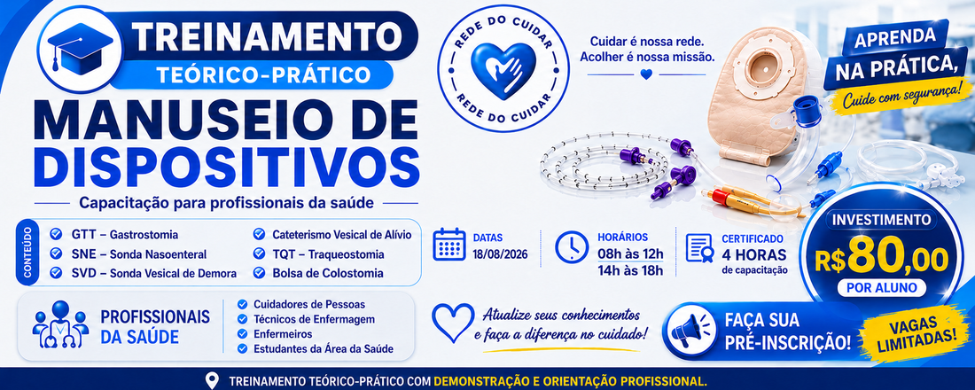 TREINAMENTO TEÓRICO-PRÁTICO: MANUSEIO DE DISPOSITIVOS