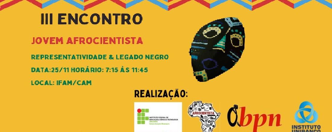 III Encontro Jovem Afrocientista