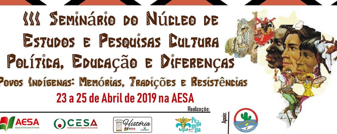 III Seminário do Núcleo de Estudos e Pesquisas Cultura Política, Educação e Diferenças