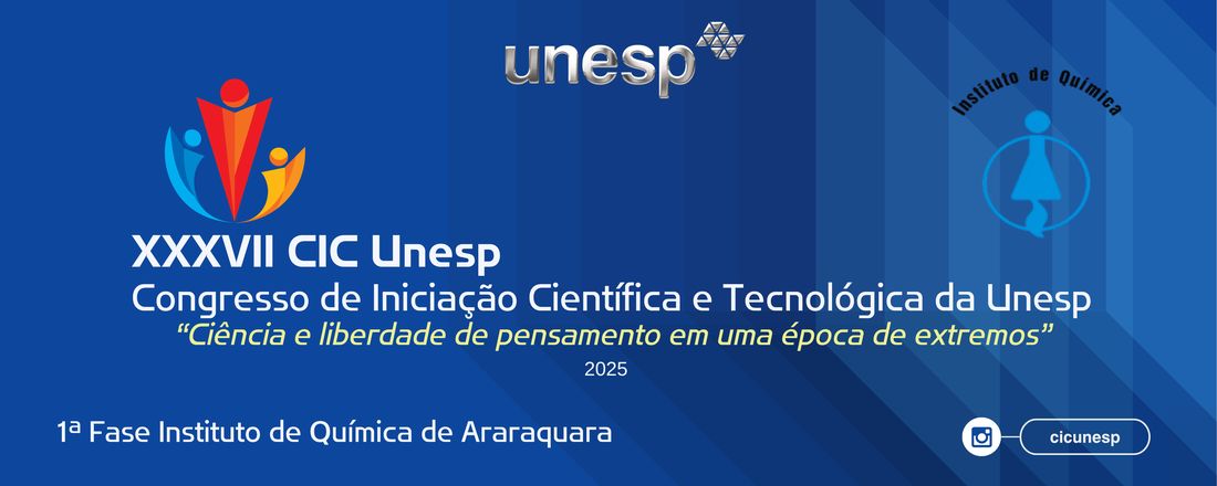 XXXVII Congresso de Iniciação Científica da Unesp - IQ/Araraquara