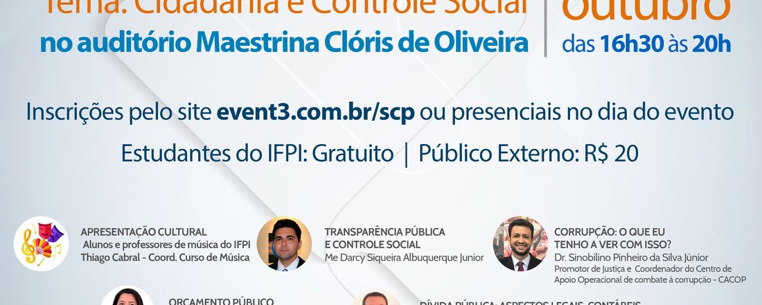 I SIMPÓSIO DE CONTABILIDADE PÚBLICA: cidadania e controle social