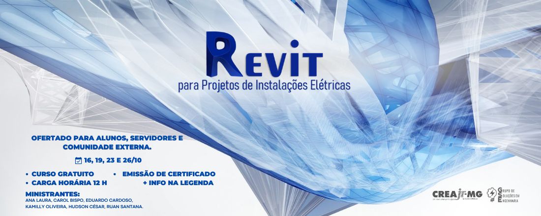 CURSO DE REVIT PARA PROJETOS ELÉTRICOS