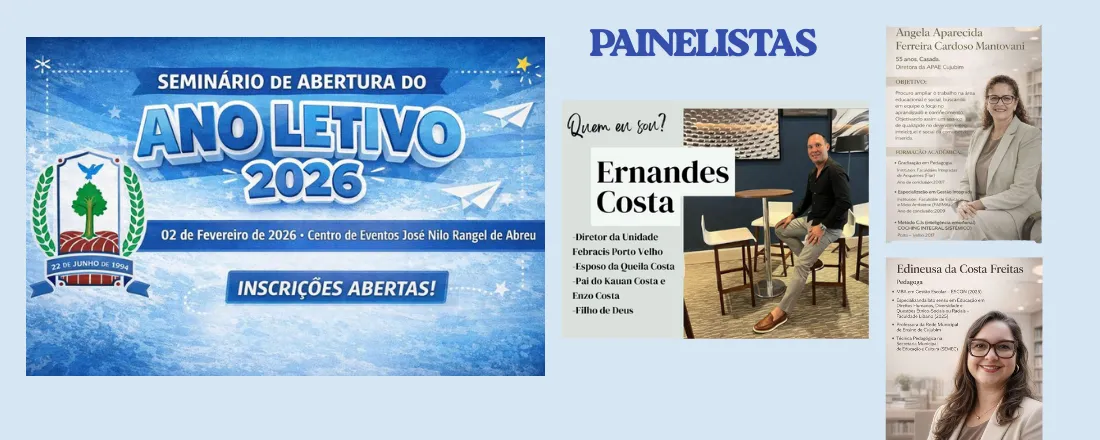 Seminário Municipal de Educação 2026 – Conectar, Incluir e Transformar