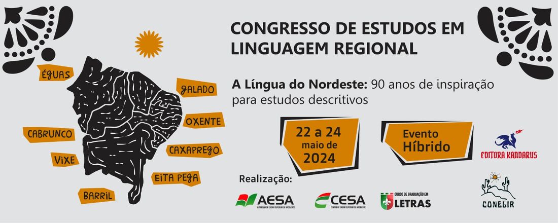 CONGRESSO DE ESTUDOS EM LINGUAGEM REGIONAL