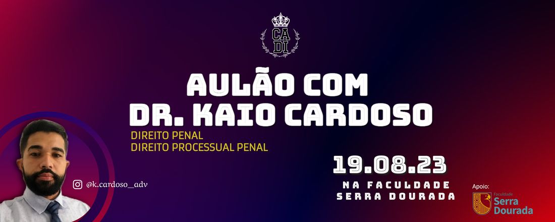 Aulão De Penal - Com Dr. Kaio Cardoso