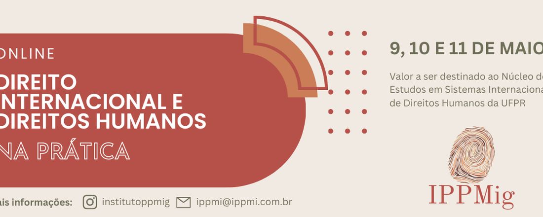 CURSO ON-LINE| DIREITO INTERNACIONAL E DIREITOS HUMANOS NA PRÁTICA