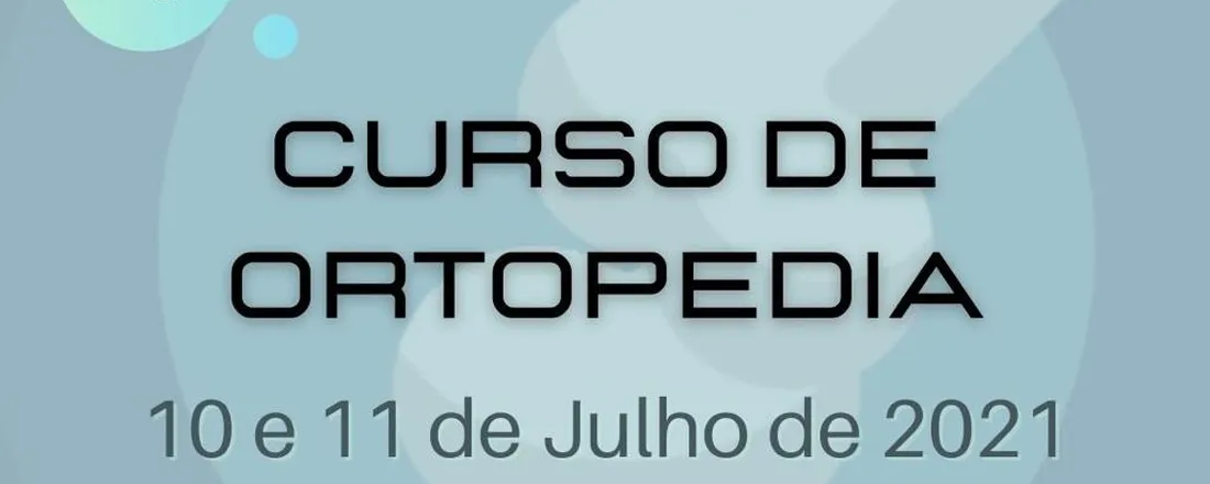 CURSO DE IMERSÃO À CIRURGIA DE PEQUENOS ANIMAIS - MÓDULO ORTOPEDIA