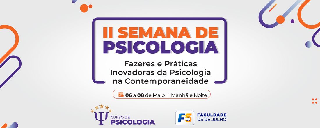 II Semana da Psicologia da F5