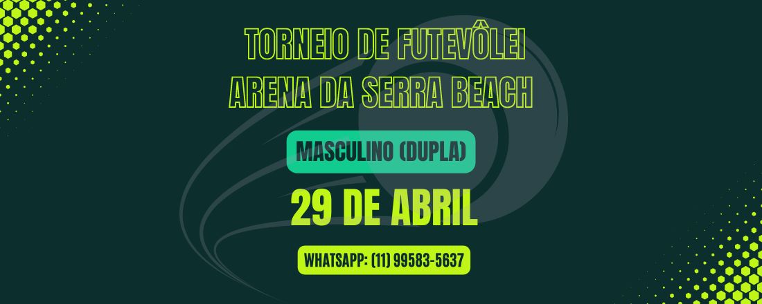 Torneio de Futevôlei Masculino (Dupla)