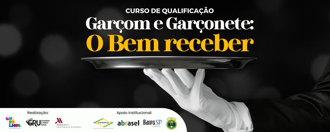 Curso de Qualificação Garçom e Garçonete