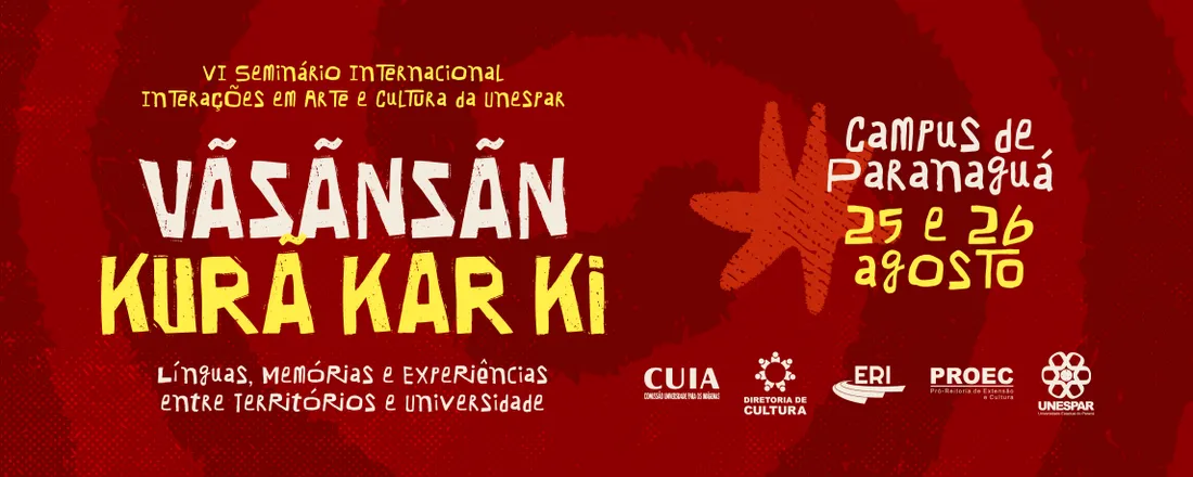 VI Seminário Internacional Interações em Arte e Cultura da Unespar