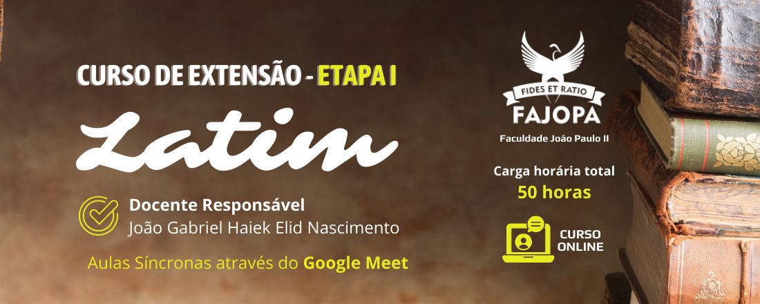 Curso de Latim - Etapa I