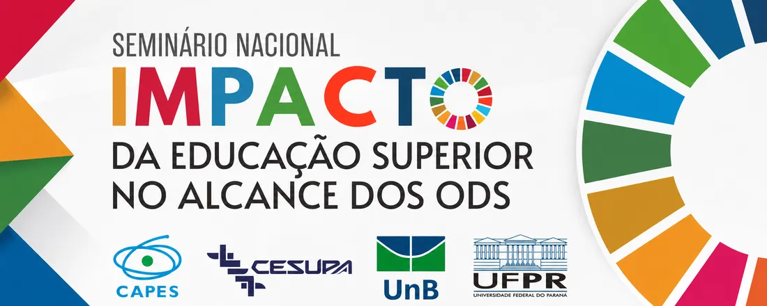 Seminário Nacional Impacto da Educação Superior no Alcance dos Objetivos de Desenvolvimento Sustentável