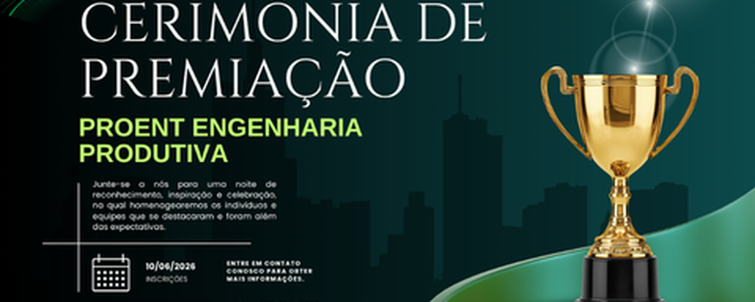 Cerimônia de Premiação Proent Engenharia Produtiva