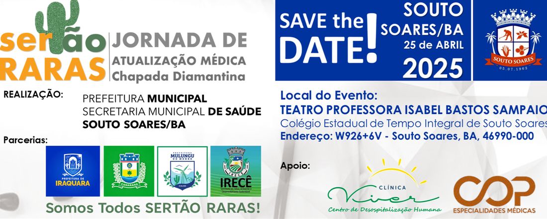Jornada de Atualização Médica SERTÃO RARAS