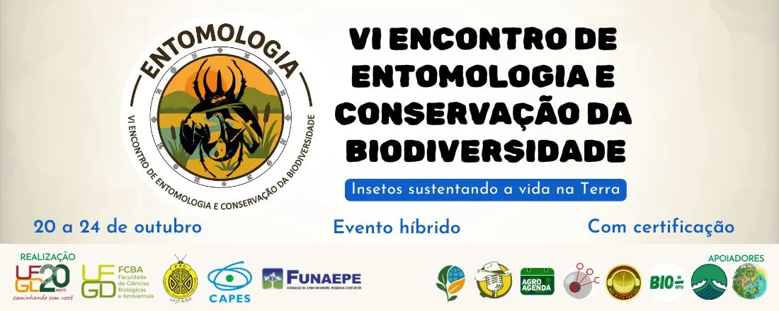 VI Encontro de Entomologia e Conservação da Biodiversidade