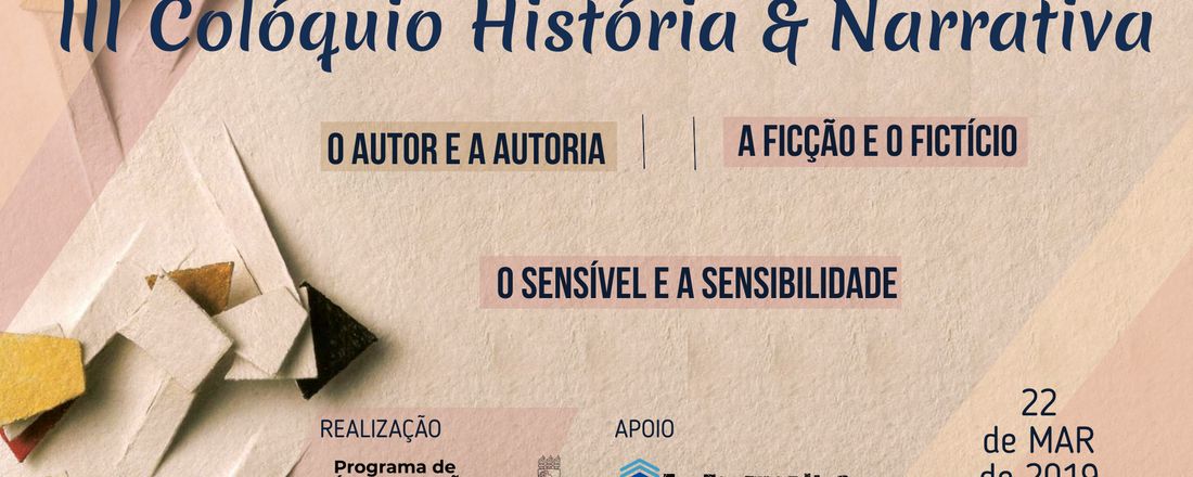 III Colóquio História e Narrativa