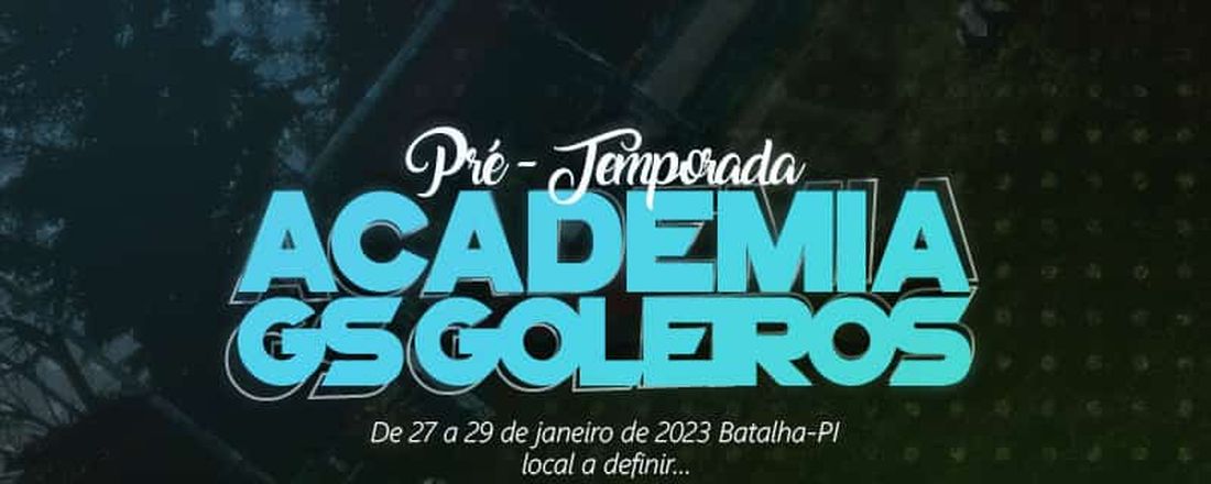 PRE-TEMPORADA EXCLUSIVO PARA GOLEIROS[A]