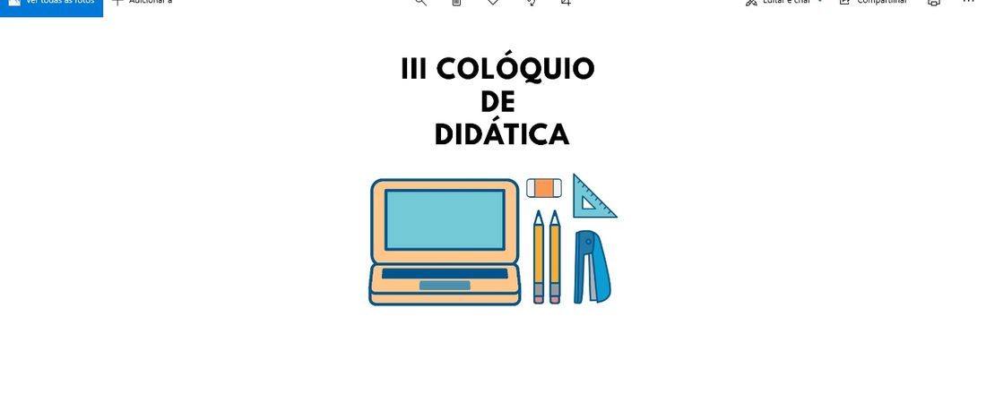 III COLÓQUIO DE DIDÁTICA