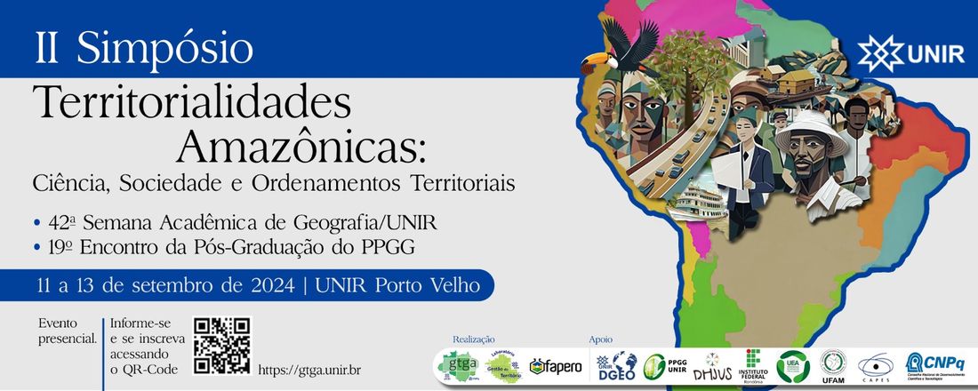 II Simpósio Territorialidades Amazônicas: Ciência, Sociedade e Ordenamentos Territoriais