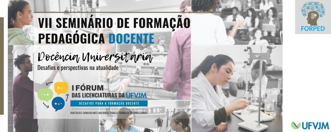 VII SEMINÁRIO DE FORMAÇÃO PEDAGÓGICA DOCENTE