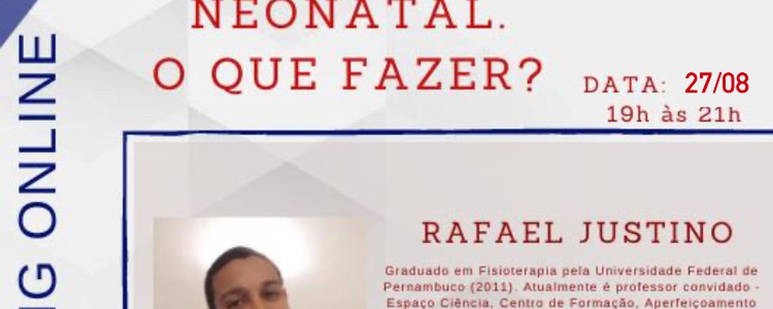 COVID-19 NA UTI NEONATAL. O QUE FAZER?