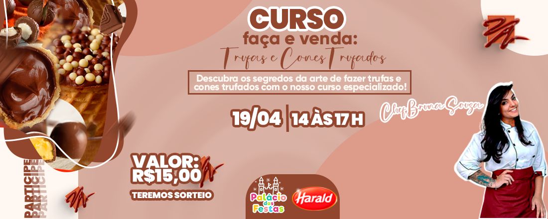 Faça e Venda: Trufas e Cones Trufados