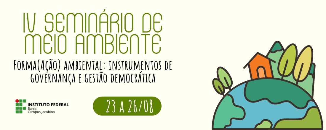 IV Seminário de Meio Ambiente do IFBA Jacobina
