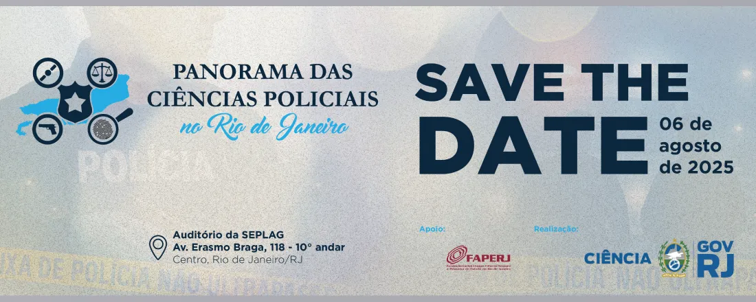 PANORAMA DAS CIÊNCIAS POLICIAIS NO RIO DE JANEIRO