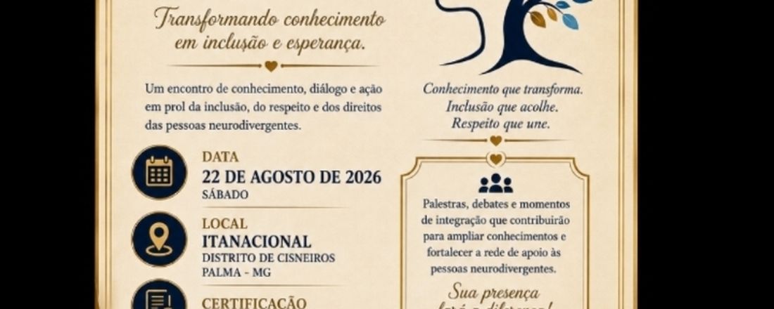 II Congresso Estadual Sobre Neurodivergentes