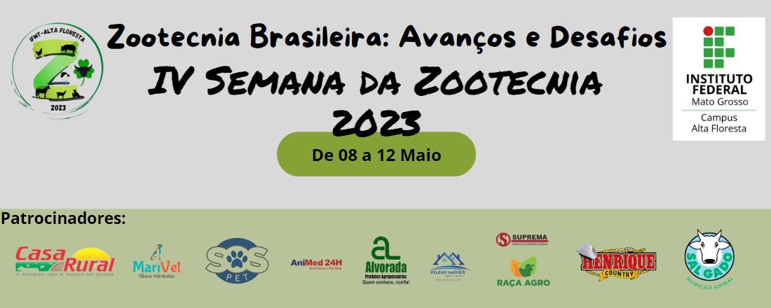 V Semana da Zootecnia